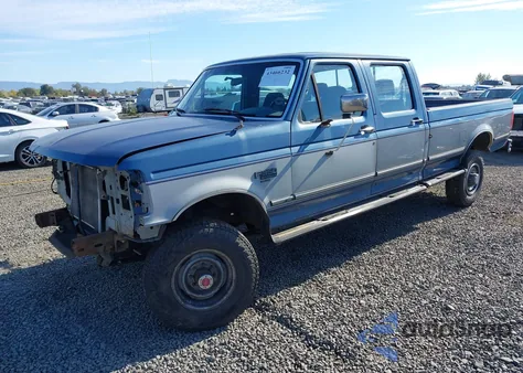 1994 Ford F350 из США, поврежденный, VIN 1FTJW36F0REA19261